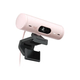 Logitech Brio 500 Full HD Webcam With HDR - Pink Rose