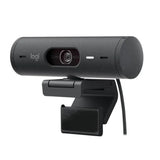 Logitech Brio 505 Wired USB-C Business FHD 1080p Webcam With Dual Noise-Reducing Microphones - Graphite