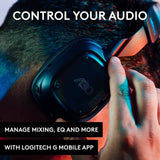Logitech G Astro A30 PlayStation 5 Wireless Gaming Headset - Navy/Red