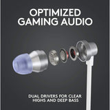 Logitech G333 Gaming Earphones - Wired / 3.5 MM / White