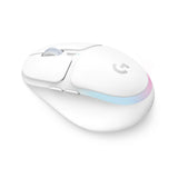 Logitech G705 Customizable Light synch RGB Lighting, Lightspeed Wireless/Bluetooth/Wired Lightweight Gaming Mouse For PC & Mac - White Mist