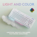 Logitech G713 TKL Tactile / Logite Gaming Wired Keyboard - Off-White