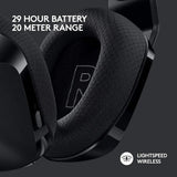 سماعة الألعاب Logitech G733 Lightspeed - لاسلكية / RGB / أسود