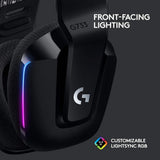 سماعة الألعاب Logitech G733 Lightspeed - لاسلكية / RGB / أسود