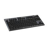 Logitech G915 TKL – Tactile TenKeyLess Wireless RGB Mechanical Gaming Keyboard – Carbon