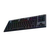 لوحة مفاتيح الألعاب الميكانيكية اللاسلكية Logitech G915 X LIGHTSPEED TKL – Clicky – RGB. أسود