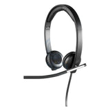 Logitech H650e USB Wired Headset - Wired / USB / Stereo / Black