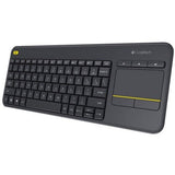 Logitech K400 Plus Wireless Keyboard With Touchpad-Keyboard-Logitech-Star Light Kuwait
