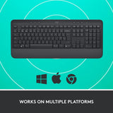 لوحة مفاتيح بلوتوث Logitech K650 SIGNATURE - جرافيت - Arb