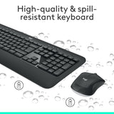 Logitech MK540 Wireless Keyboard and Mouse