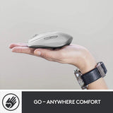 ماوس بلوتوث Logitech MX Anywhere 3s - رمادي فاتح