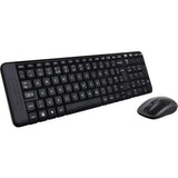 Logitech Mk220 Keyboard Wireless (Slim)- Arb /Eng-Keyboard-Logitech-Star Light Kuwait