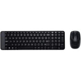 Logitech Mk220 Keyboard Wireless (Slim)- Arb /Eng-Keyboard-Logitech-Star Light Kuwait