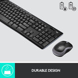 Logitech Mk270 Wireless Keyboard And Mouse Combo-Keyboard Mouse-Logitech-Star Light Kuwait