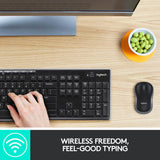 Logitech Mk270 Wireless Keyboard And Mouse Combo-Keyboard Mouse-Logitech-Star Light Kuwait