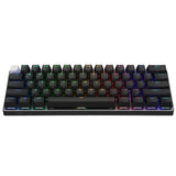 لوحة مفاتيح الألعاب اللاسلكية Logitech G PRO X 60 LIGHTSPEED، تعمل باللمس، لون أسود