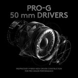 Logitech PRO X Gaming Headset With Blue Voice Microphone - Wired / Black