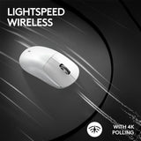 Logitech PRO X SUPERLIGHT 2 Wireless Gaming Mouse - White