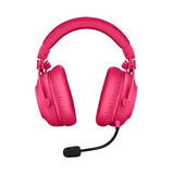 Logitech PRO X2 LIGHTSPEED Gaming Headset - Wireless / Bluetooth / Pink