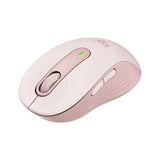 ماوس لاسلكي بتقنية بلوتوث Logitech Signature M650 (مقاس صغير/متوسط) - وردي