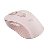 ماوس لاسلكي بتقنية بلوتوث Logitech Signature M650 (مقاس صغير/متوسط) - وردي
