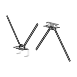 Logitech TV Mount for Rally Video Bars, 10° Tilt Adapter, 2" Depth Adjustment, VESA Mounting Threads, 98" Maximum Display, 50 mm Depth Adjustment - Black