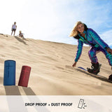 Logitech Ultimate Ear Boom 3 Portable Bluetooth Speaker Water Proof & Dust Proof 360 Sound One touch Music Control - SunSet Red