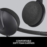 Logitech Usb Headset H340-Headsets-Logitech-Star Light Kuwait