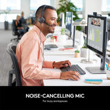 Logitech Usb Headset H340-Headsets-Logitech-Star Light Kuwait