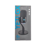 Logitech Yeti GX Dynamic RGB Gaming Mic With LightSync, Blue Voice, Blue Sound Certified, Removable Desktop Stand - Black