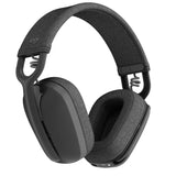 سماعة بلوتوث لاسلكية Logitech Zone Vibe 100 مع ميكروفون مانع للضوضاء - أسود