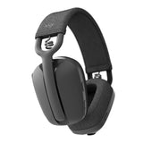 سماعة بلوتوث لاسلكية Logitech Zone Vibe 100 مع ميكروفون مانع للضوضاء - أسود