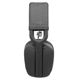 سماعة بلوتوث لاسلكية Logitech Zone Vibe 100 مع ميكروفون مانع للضوضاء - أسود