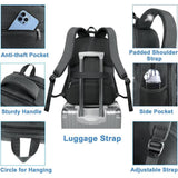 MATEIN 17 Inch Laptop Backpack TSA Large Travel Backpack with Lunch Box Backpack for Men Women