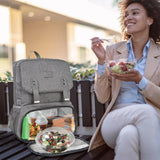 MATEIN Backpack Lunch Bag for Women Water Resistant Travel Computer Bag Built In Lunch Box