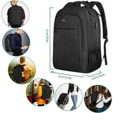 MATEIN Business Laptop Backpack 15.6 Inch Travel Laptop Bag Rucksack with USB Charging
