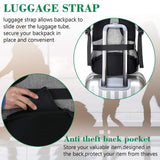 MATEIN Travel Laptop Backpack Business Anti Theft Slim Sturdy Laptops Backpack with USB Charging Port