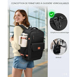 MATEIN Women's Travel Backpacks Handbag with Water Bottle Holder