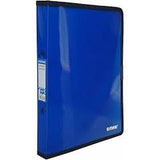 MAXI RINGBINDER 2RING TRANS.BLUE