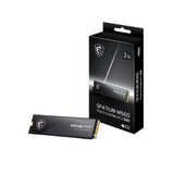MSI 2TB SPATIUM M560 PCIe 5.0 NVMe M.2 SSD (Gen 5) x4 – 10,300MB/s