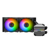 MSI MAG CoreLiquid M240 ARGB CPU Liquid Cooler Intel LGA1700 & AMD AM5 Socket Compatible - Black