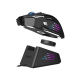 MSI VERSA PRO Wireless Plus Mouse Dock Pro Mouse - Black