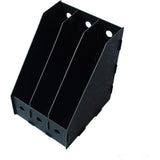 Magazine Holder 3-Columns Plastic