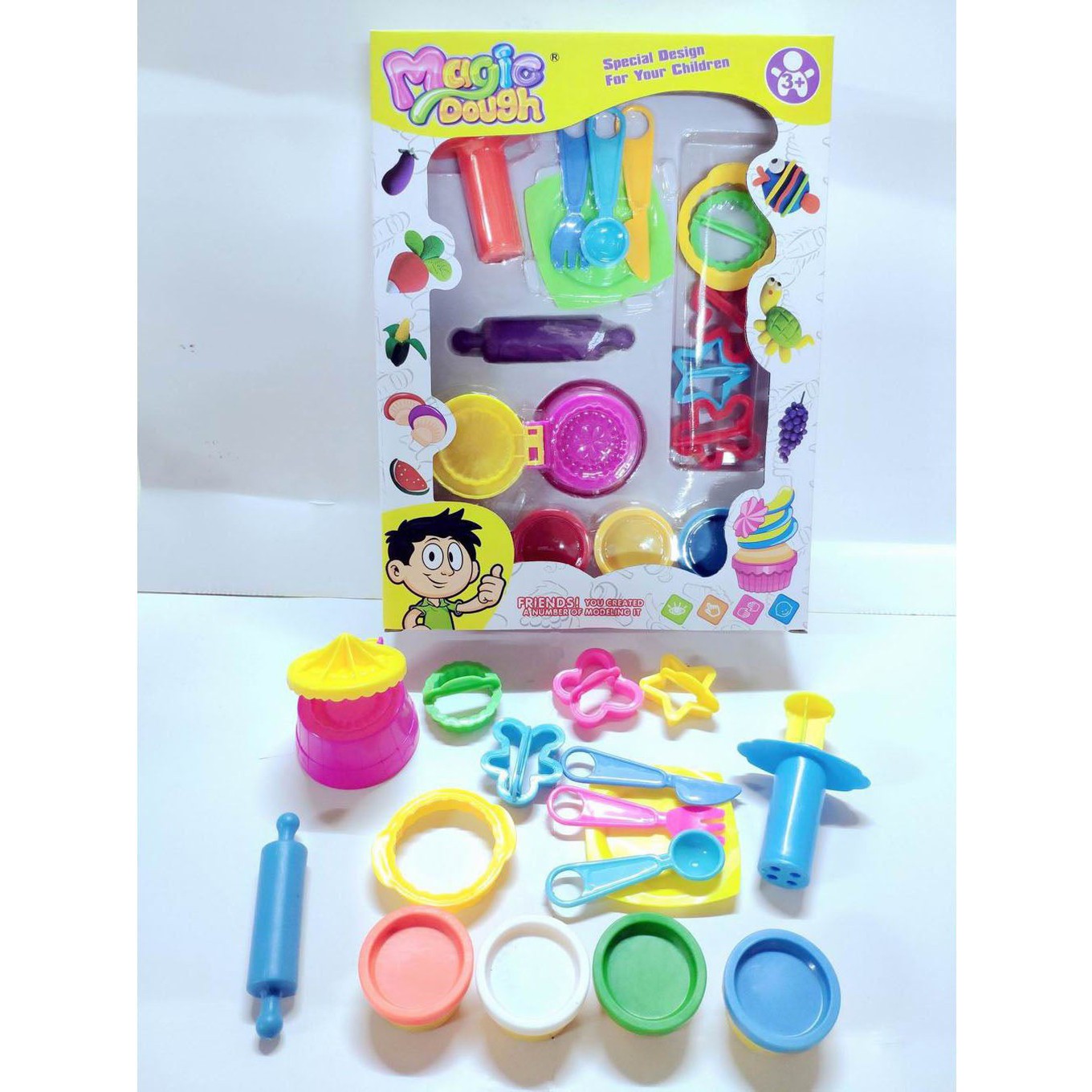 Magic Daugh Clay With Set-6221-Clay Modelling-Other-Star Light Kuwait