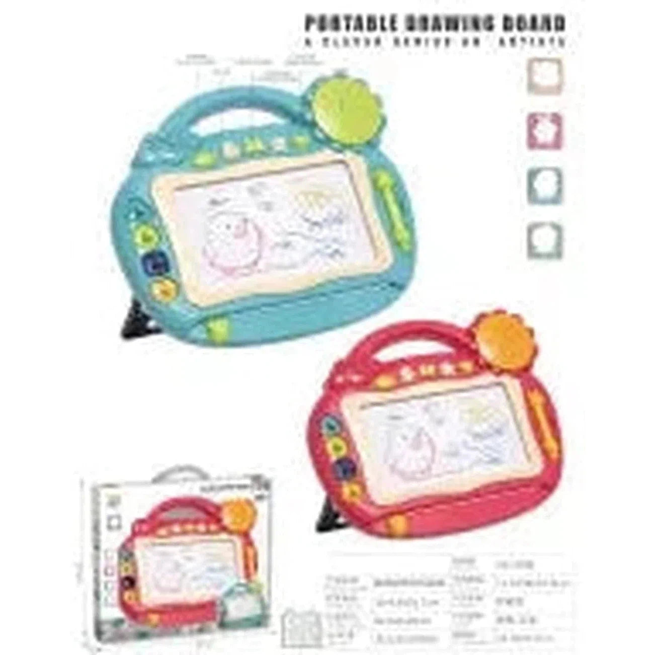 Magnetic Drawing Board Sketch Doodle Writing Pad-890A-Common Toys-Other-Star Light Kuwait