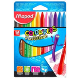 Maped Color Peps 12 Colors Plasticlean-Drawing And Coloring-Maped-Star Light Kuwait