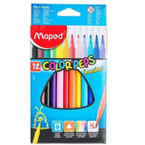 Maped Colorpeps Imagine Felt Tip 12 Colors-Drawing And Coloring-Maped-Star Light Kuwait