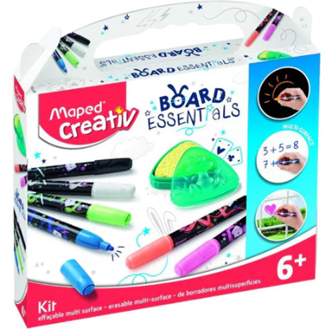 Maped Creative Board Essentials-Art Sets And Material-Maped-Star Light Kuwait