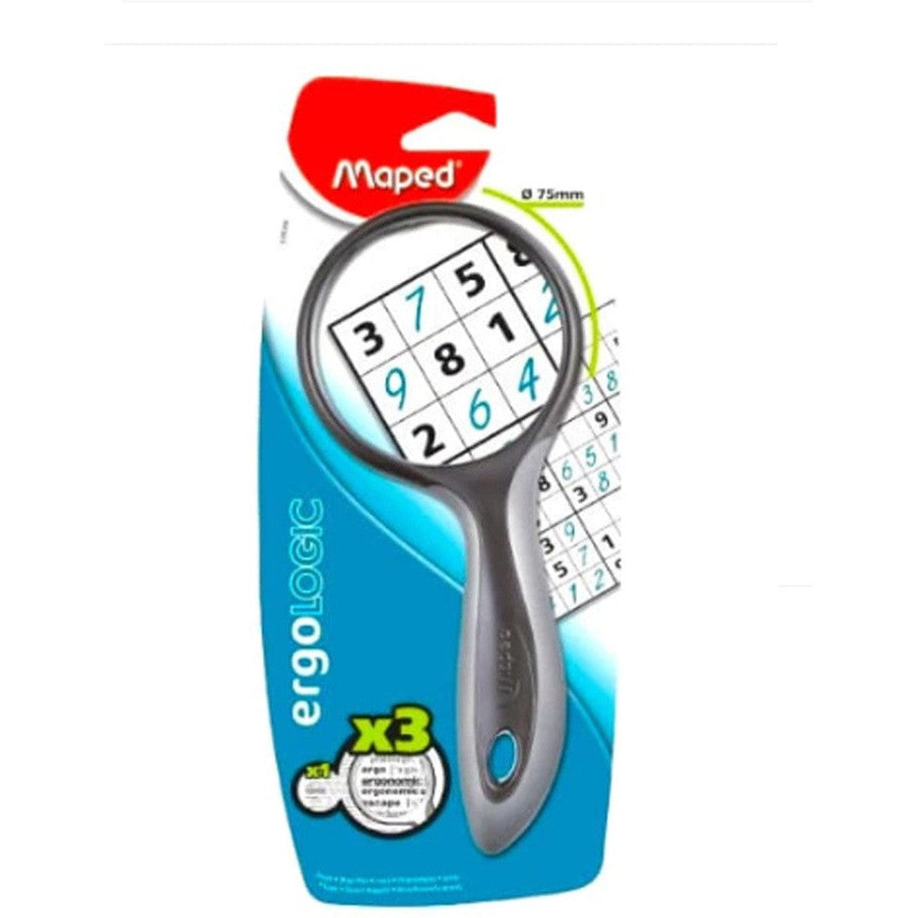 Maped Magnifying Glass 75Mm-Art And Crafts-Maped-Star Light Kuwait