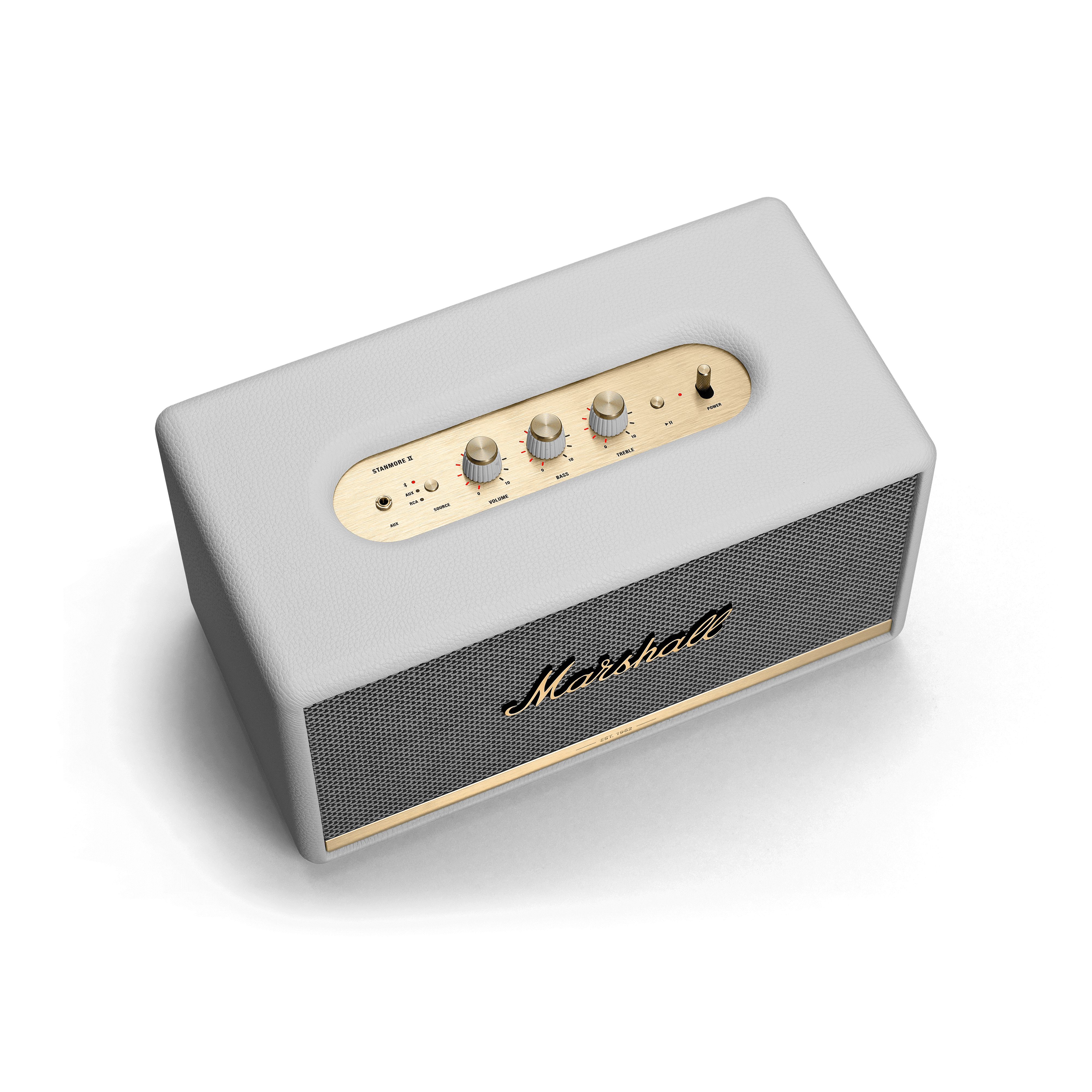 Marshall Stanmore BT II Speaker White-Speakers-Marshall-Star Light Kuwait